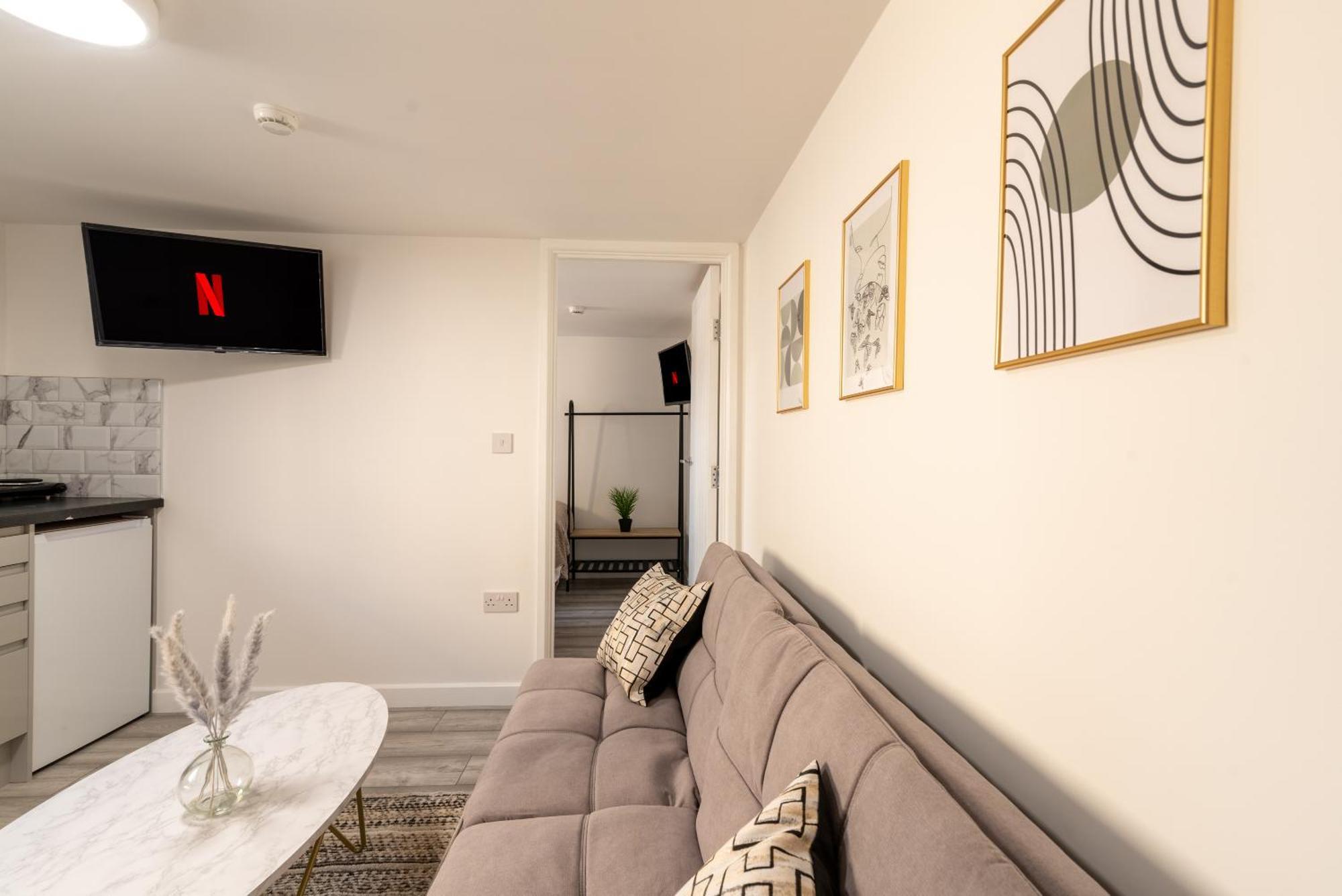 Cosy Cardiff Apartments - Garden Lounge Kültér fotó