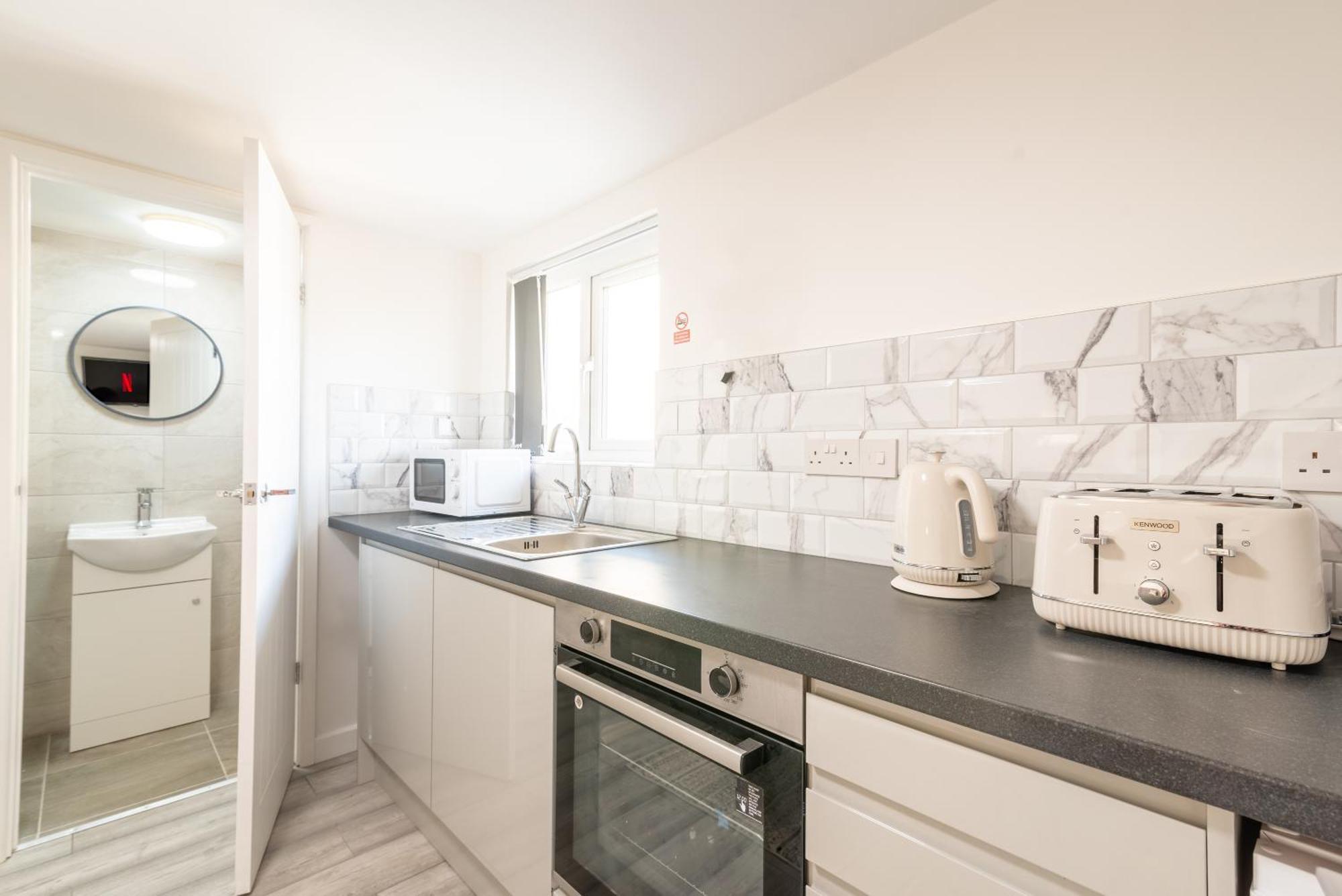 Cosy Cardiff Apartments - Garden Lounge Kültér fotó