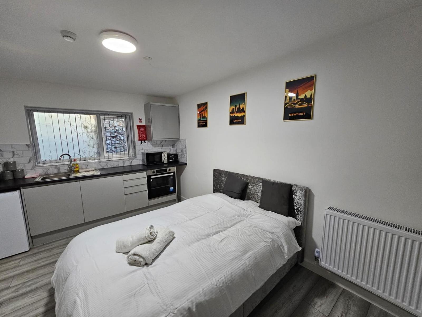 Cosy Cardiff Apartments - Garden Lounge Kültér fotó